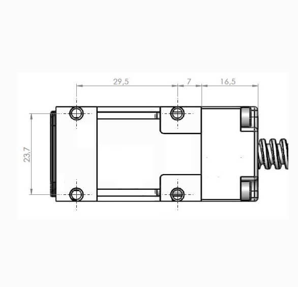 Linear Mini Actuators - MINILAT DIM PIC